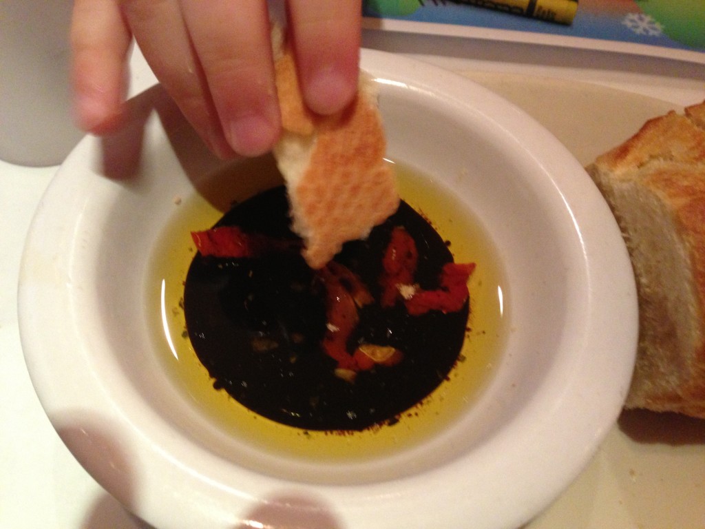 Dipping for bread