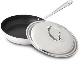 A good non-stick skillet like this All-Clad will last a lifetime. I use mine daily
